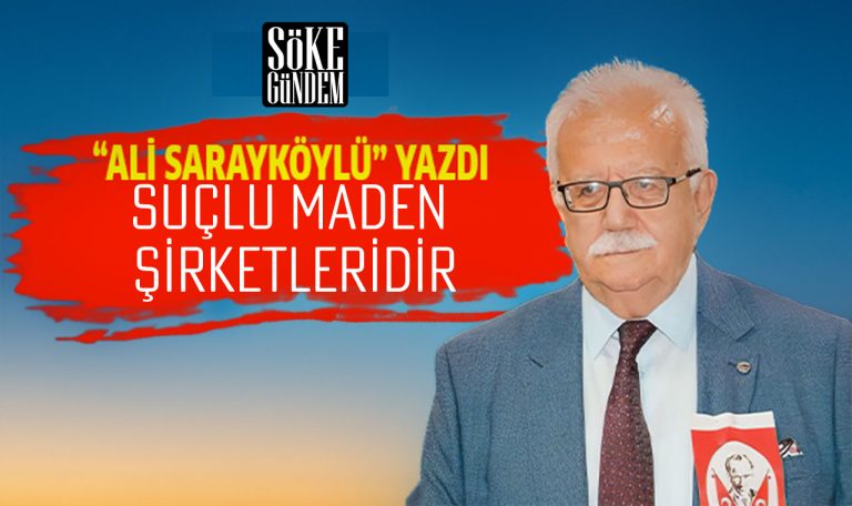 SUÇLU MADEN ŞİRKETLERİDİR