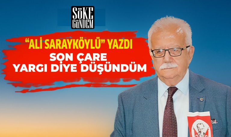 SON ÇARE YARGI DİYE DÜŞÜNDÜM