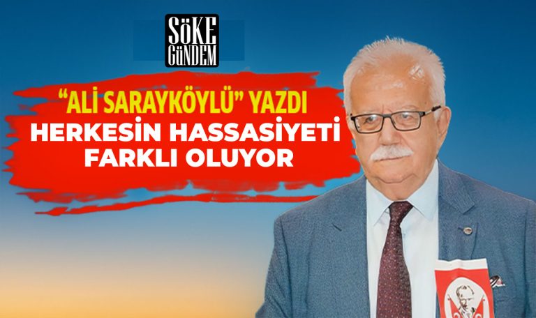 HERKESİN HASSASİYETİ FARKLI OLUYOR