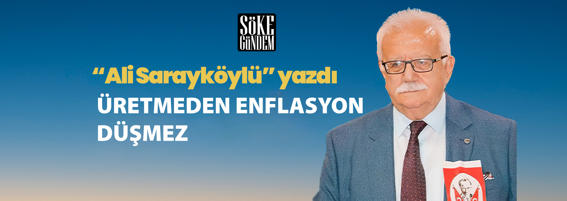 ÜRETMEDEN ENFLASYONU DÜŞÜREMEYİZ